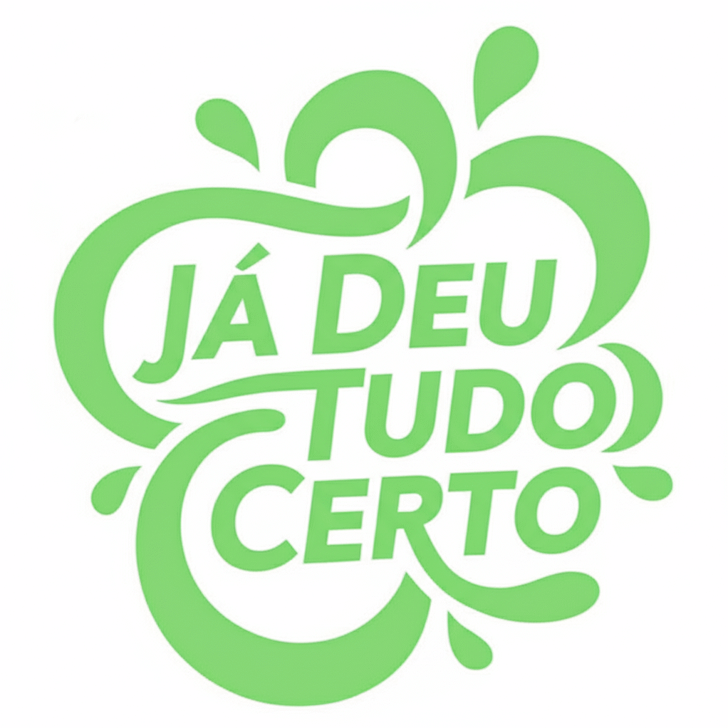 Já deu tudo certo